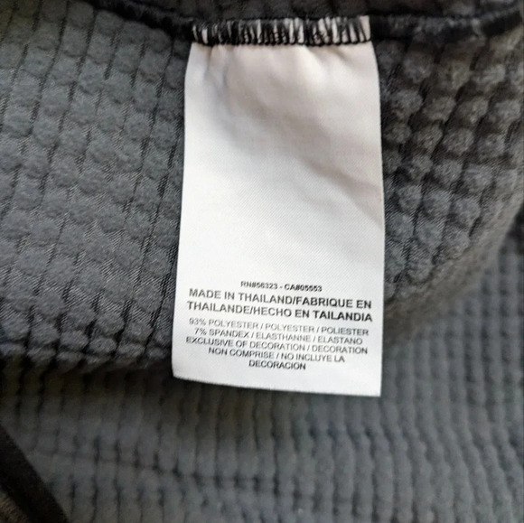 Nike Dri-Fit 3/4 Pullover in Dark Gray size Medium Performance Athletic Active - Picture 7 of 8